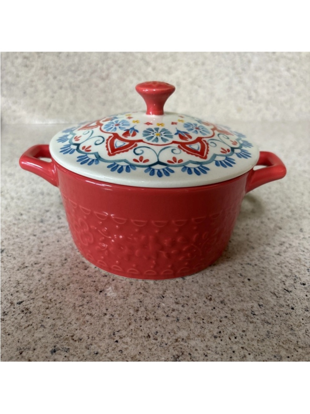 Pioneer Woman 14.4oz Mini Stoneware Casserole Dish, "Mazie"